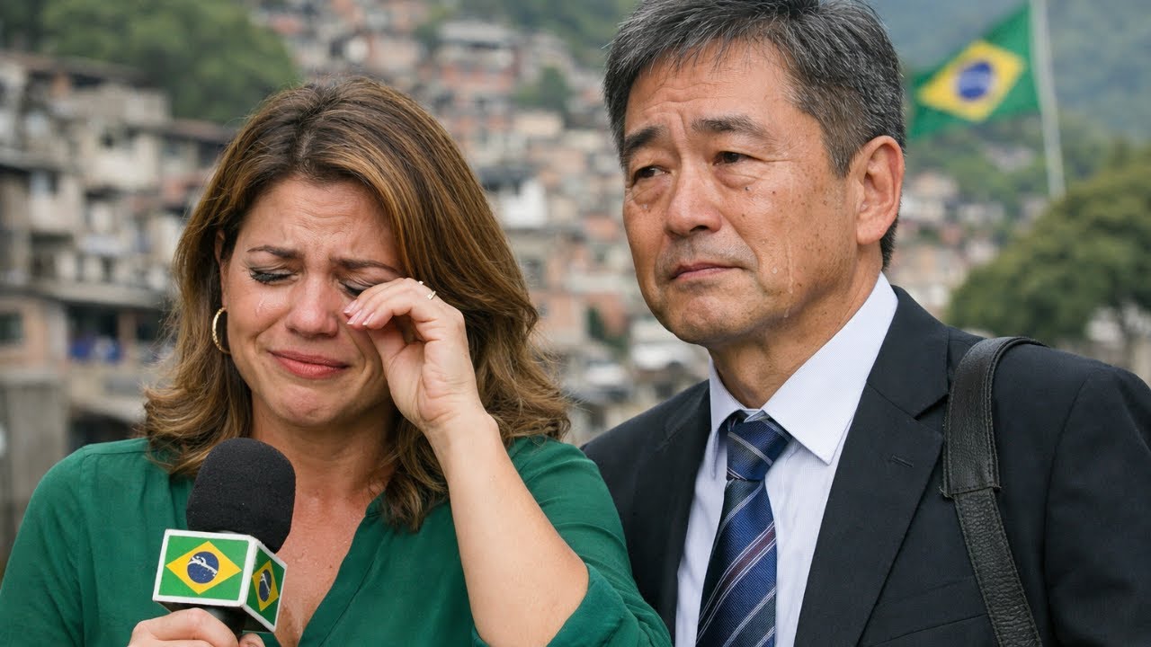 Empresário japonês chora ao chegar no Brasil: 