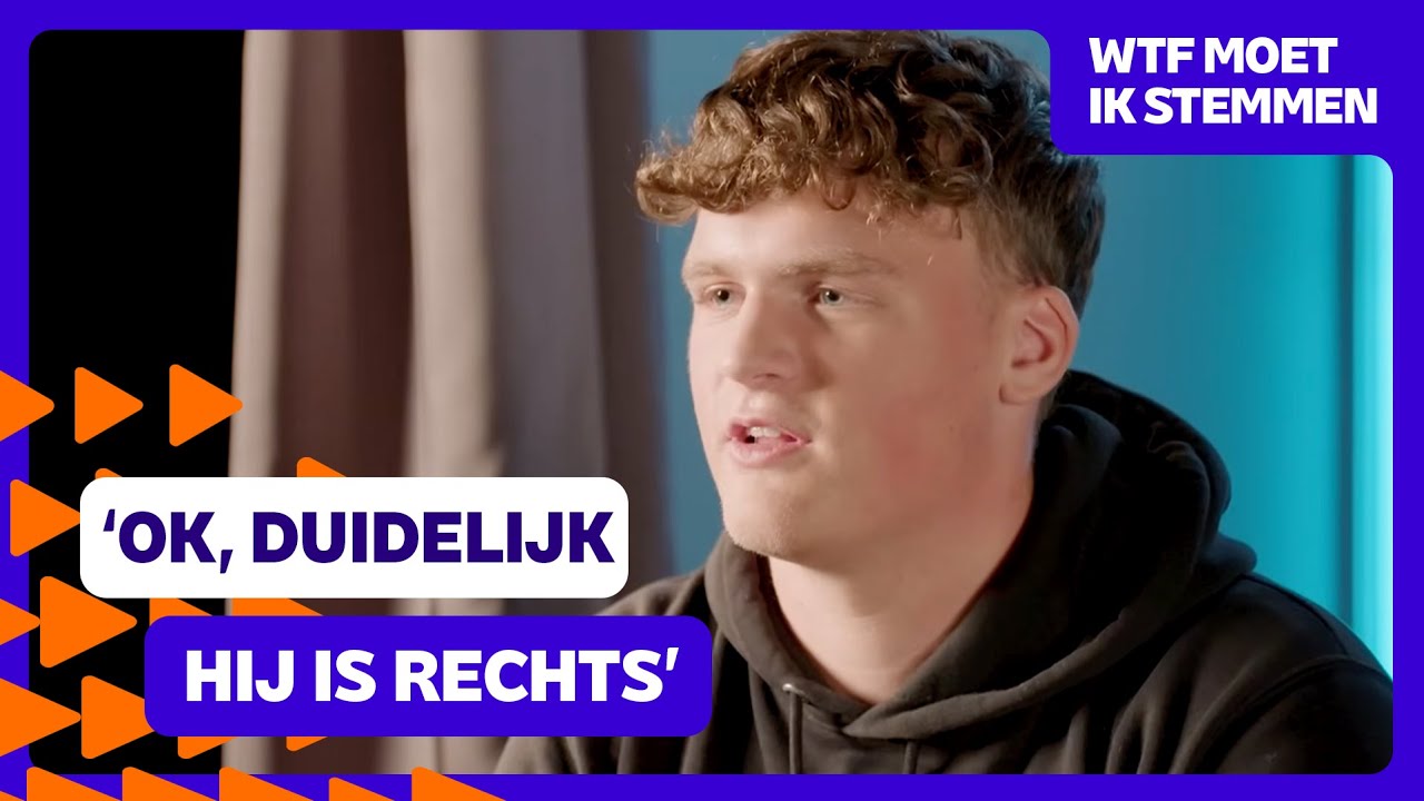 Joshua (18) krijgt hulp bij eerste keer stemmen | WTF MOET IK STEMMEN? S1 #1 | NPO 3