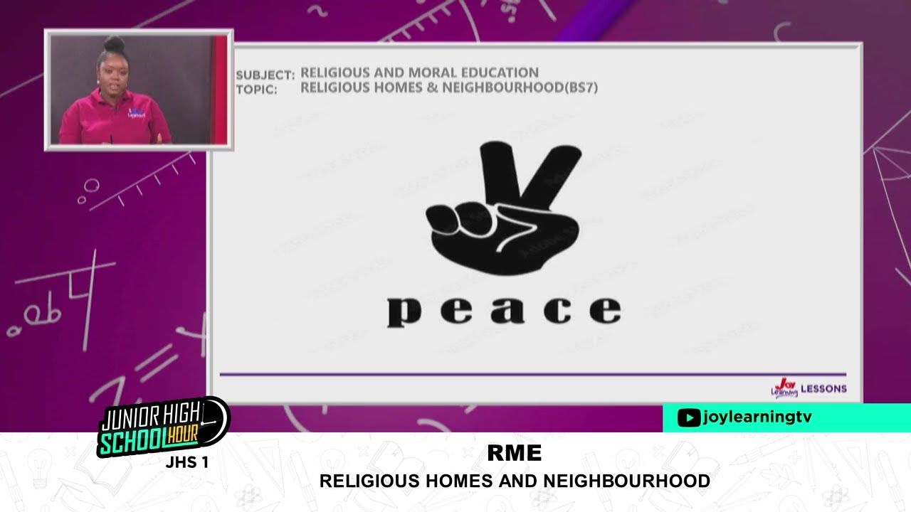 JHS 1 - RME - Religious Home and Neighbourhood