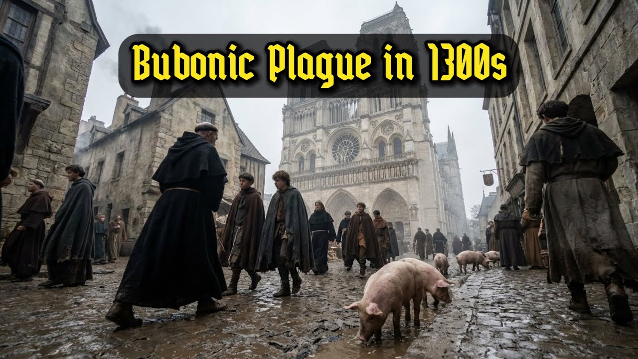Bubonic Plague in the 1300s (AI Reconstruction)