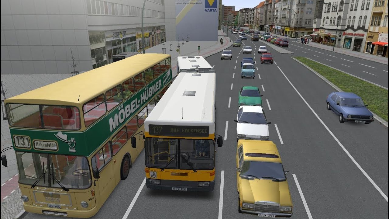 Omsi 2 Addon- Three Generation Bendy bus 1999 Route 137 Rathus Spandau