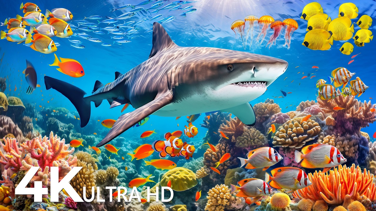 Dive Into the Mesmerizing Underwater Realm - Marvel at Sea Animal in The Best 4K UHD Aquarium #92
