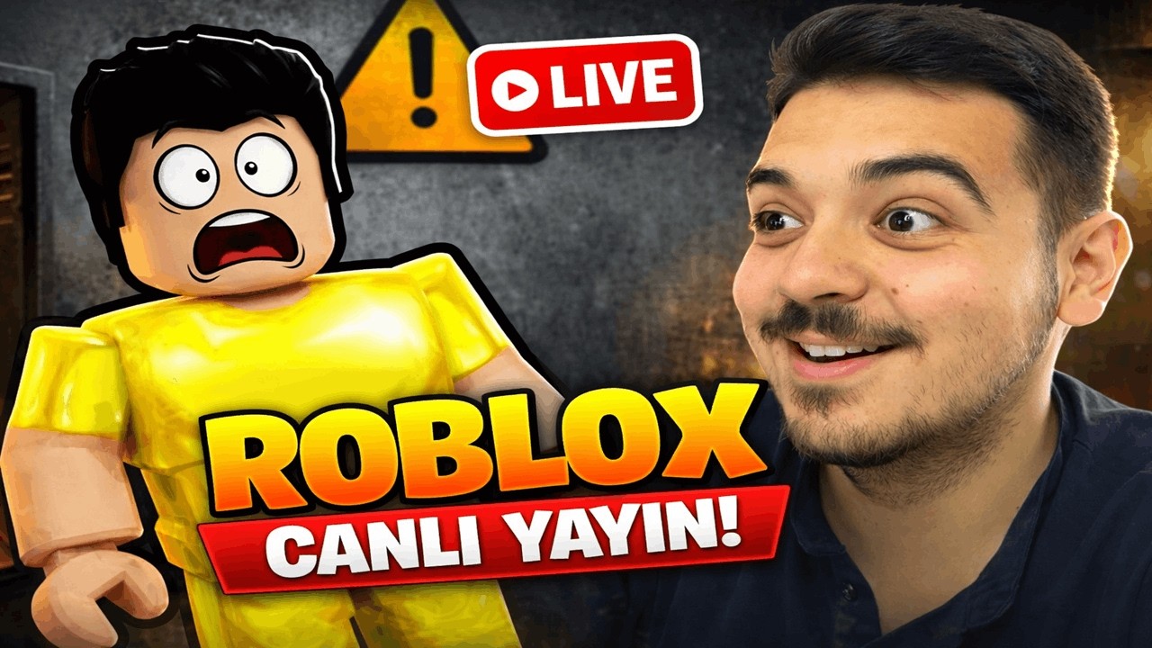 ROBLOX OYNUYORUZ 😋 | CANLI 🔴