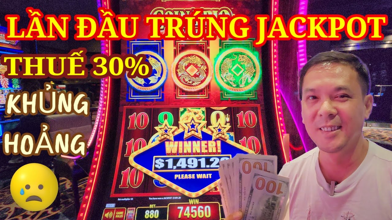 LẦN ĐẦU TIÊN TRÚNG JACPOT CASINO LAS VEGAS - ĐÓNG THUẾ HẾT CẢ CHỤC TRIỆU || Nick Nguyen