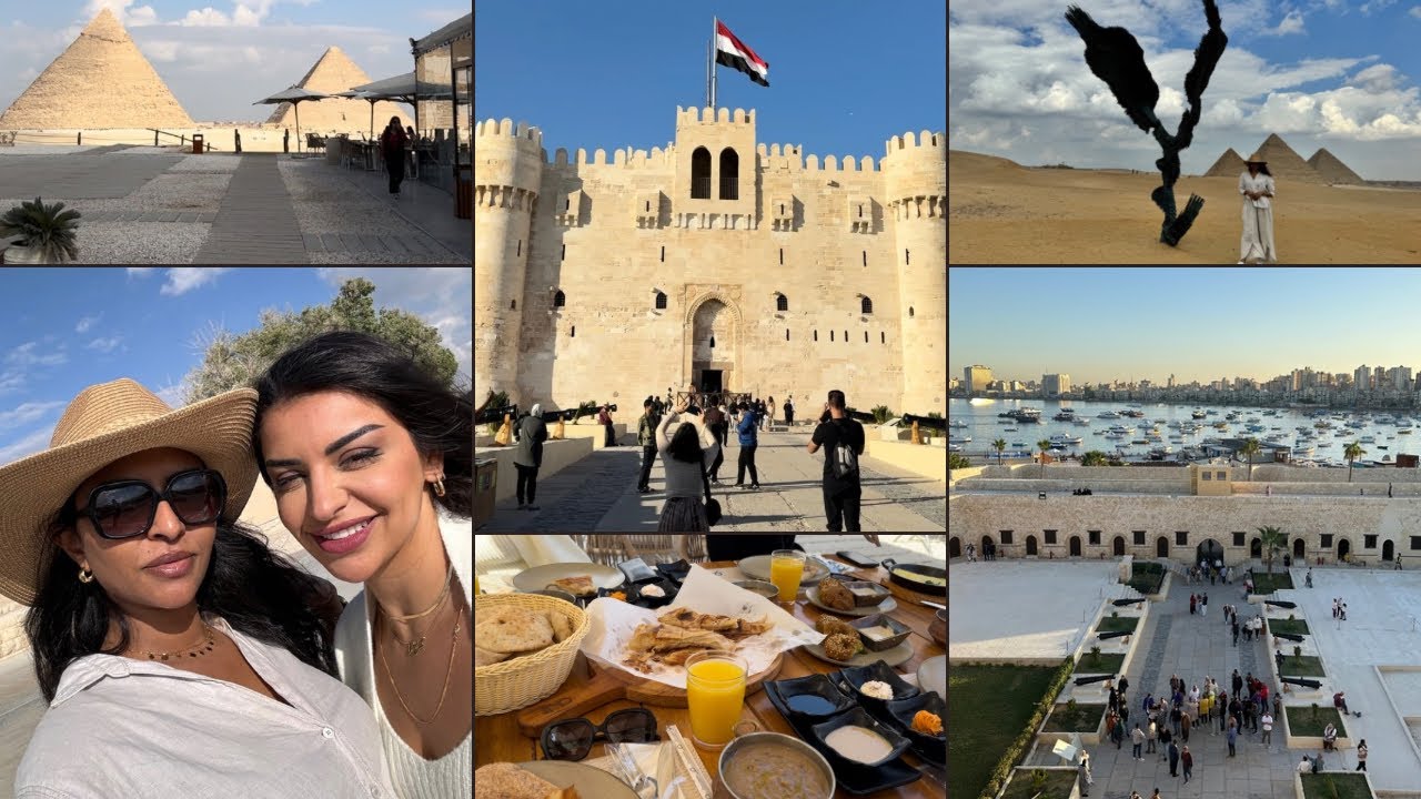معالم في مصر هل تستحق الزيارة ؟ زيارتي للاسكندرية لاول مرة 🇪🇬