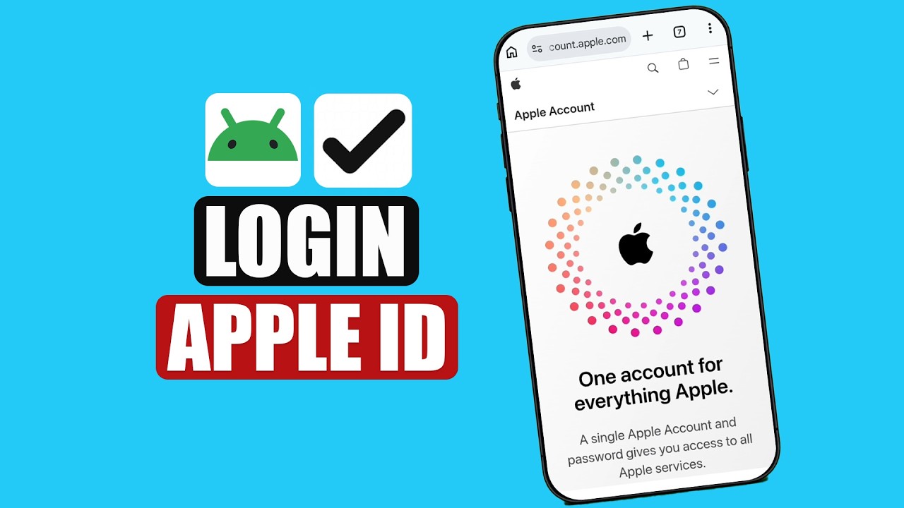 Как войти в учетную запись Apple ID на Android (2026) | Как использовать Apple ID на устройстве A...