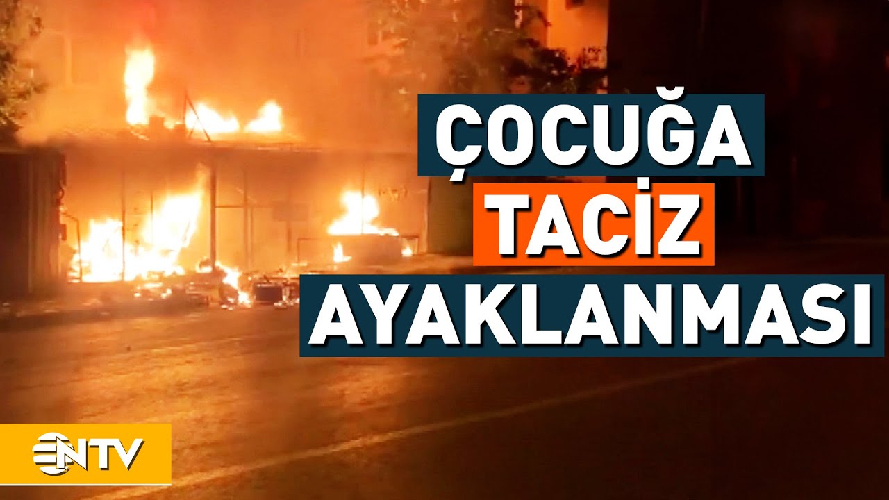Kayseri'de Halk Sokağa D&ouml;k&uuml;ld&uuml; Suriyeli Ş&uuml;pheli G&ouml;zaltında | NTV
