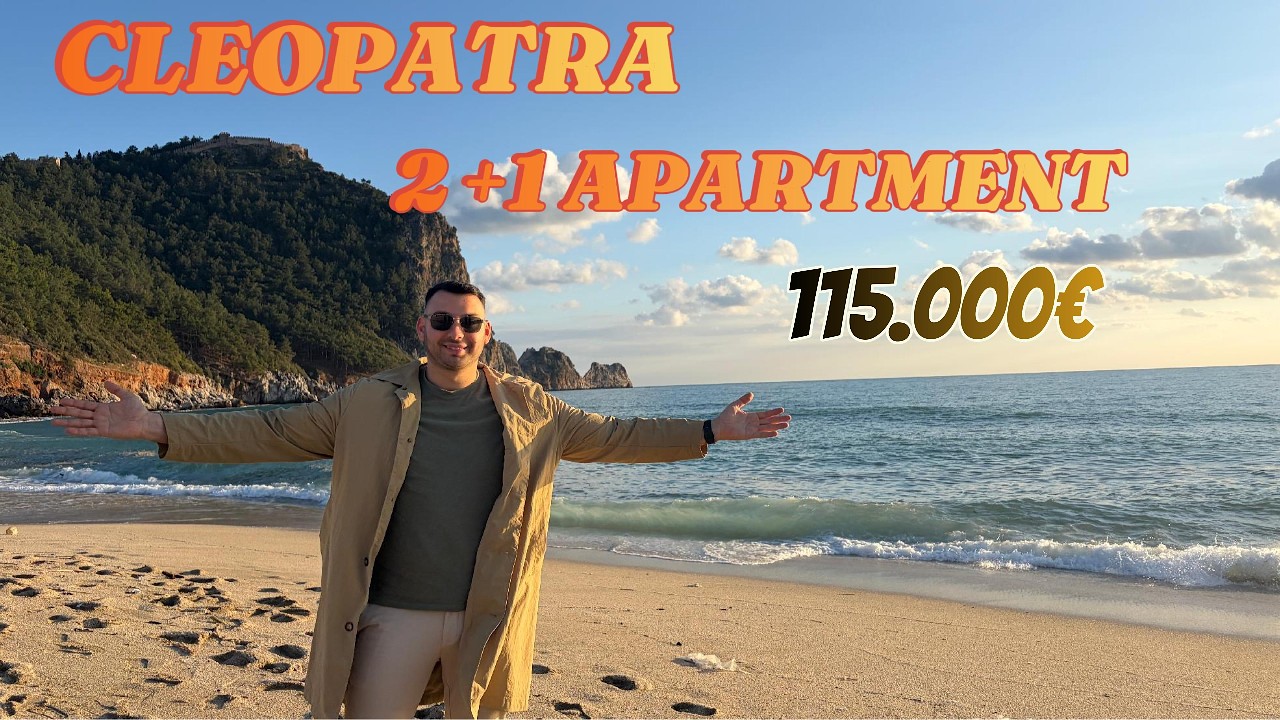 İKAMET! Apartment close to the Alanya Cleopatra Beach! #alanya #realestate #antalya #immobilien