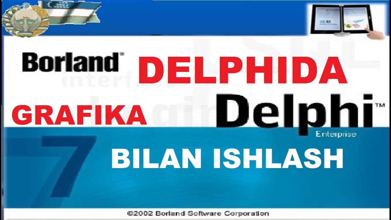 59 dars DELPHIDA GRAFIKA BILAN ISHLASH. INFORMATIKA  10-SINF DELPHI DASTURLASH