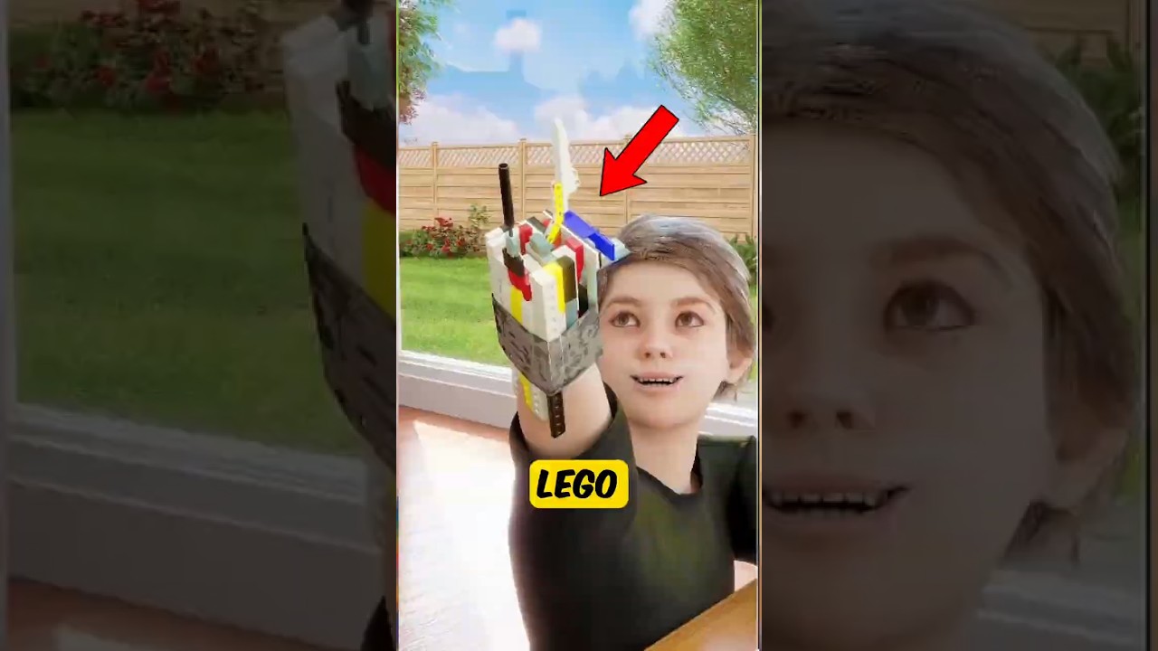 Zbudował działającą rękę z LEGO 🤯 #shorts