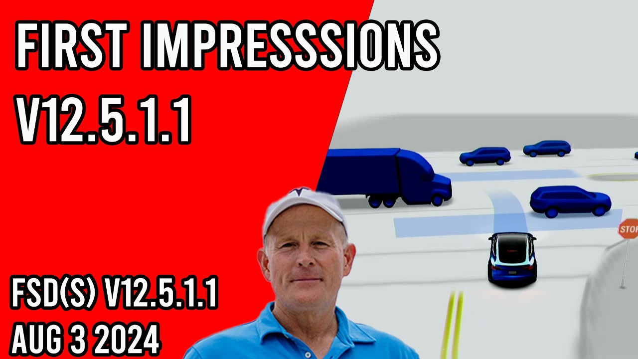 FSD Supervised v12.5.1.1 - First Impressions