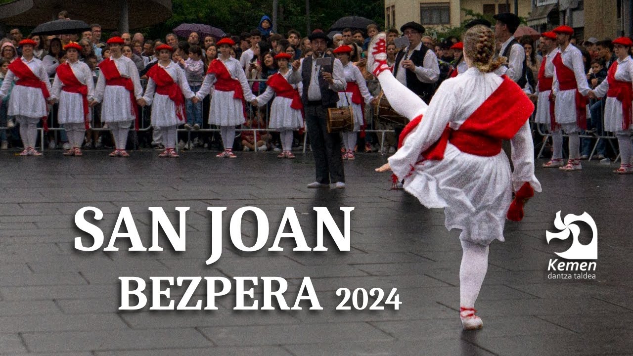 San Joan bezpera 2024 - Emanaldia osorik - Kemen Dantza Taldea