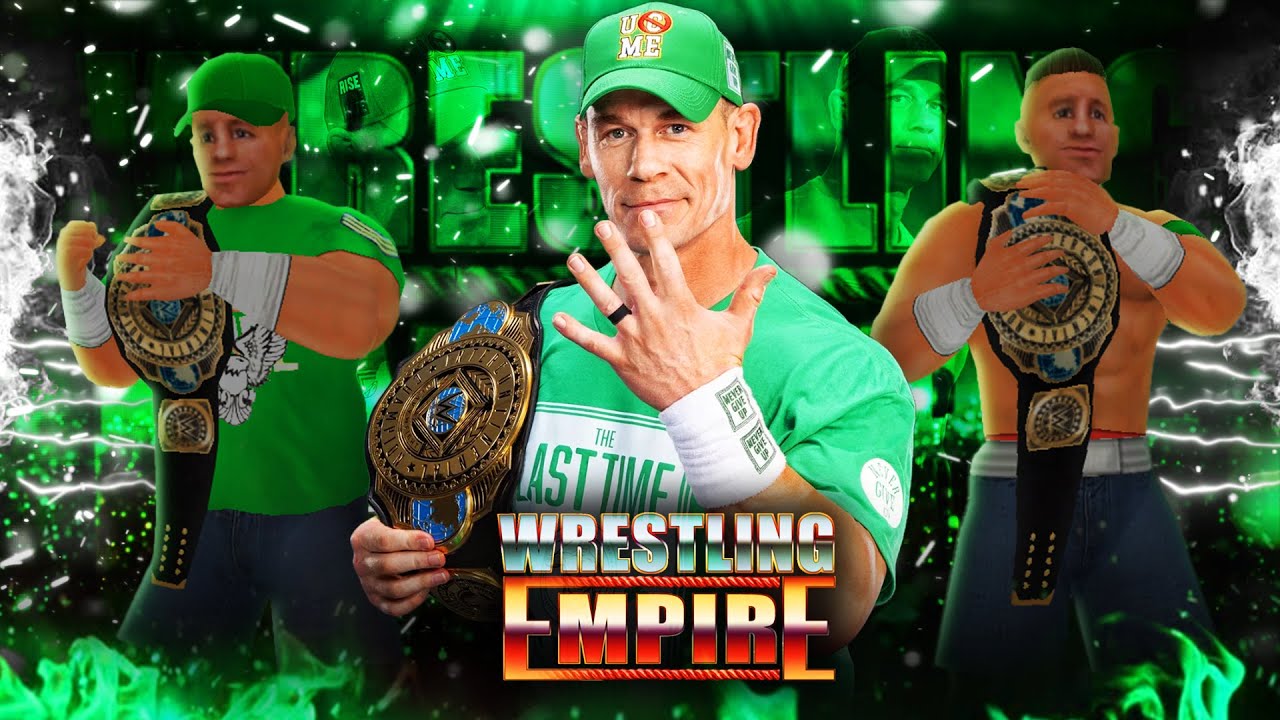 How To Make John Cena in Wrestling Empire 2025 | Intercontinental Champion | Wrestling Empire | AWE