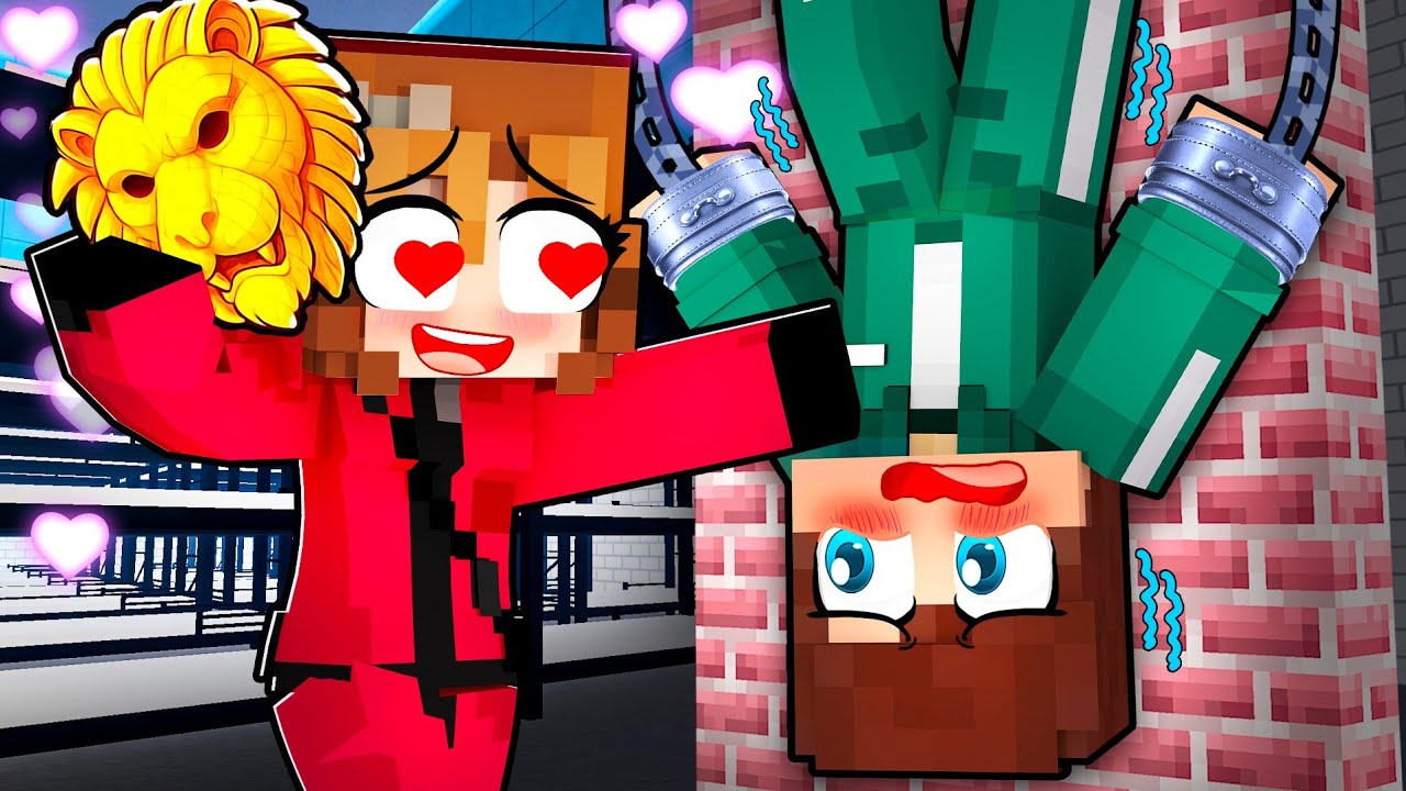 DZIEWCZYNA VIP ZAKOCHAŁA SIĘ WE MNIE w SQUID GAME 3 w Minecraft!