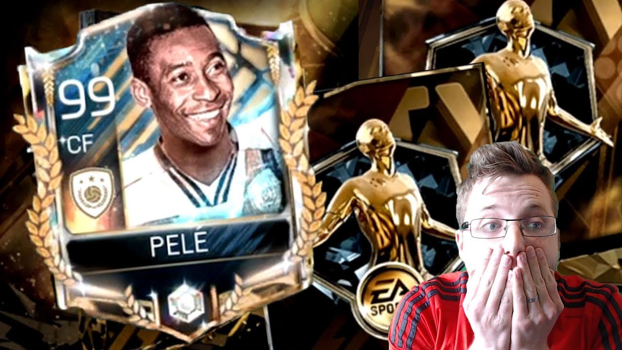 The First 99 OVR Player in FIFA Mobile 18! Prime Icon Pele! Program Bundle Opening! 3 Master Pulls!