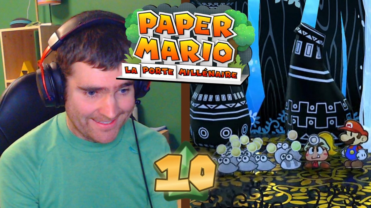 PAPER MARIO LA PORTE MILLÉNAIRE #10 - DANS UN GRAND ARBRE AVEC LES POUNIS