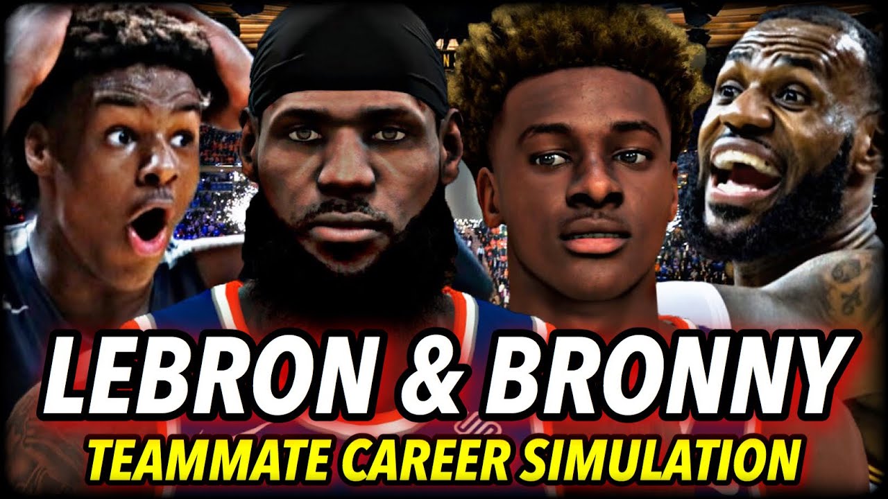 What If LeBron & Bronny James Were On The SAME TEAM? | NBA 2K20 Teammates Career Simulation