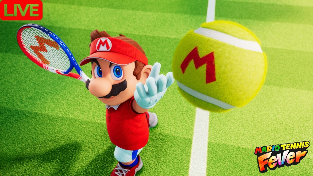 Mario Tennis Fever continuing adventure mode then online mode