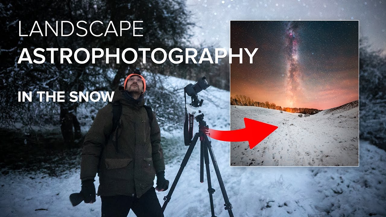 Landscape Astrophotography in Snowy Denmark ❄️🇩🇰