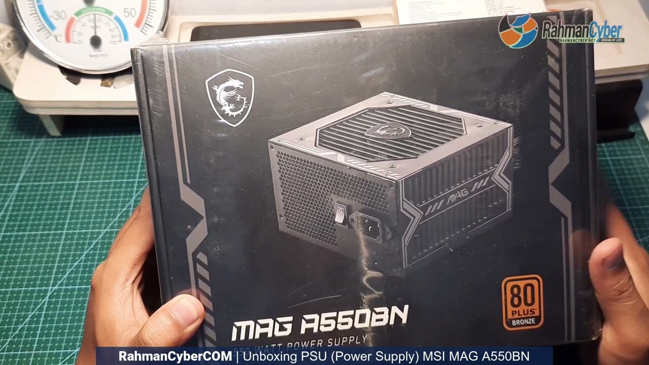 UNBOXING PSU MSI MAG A550BN (PSU yang Memungkinkan Tanpa Stabiliser Tambahan.... Tapi....)