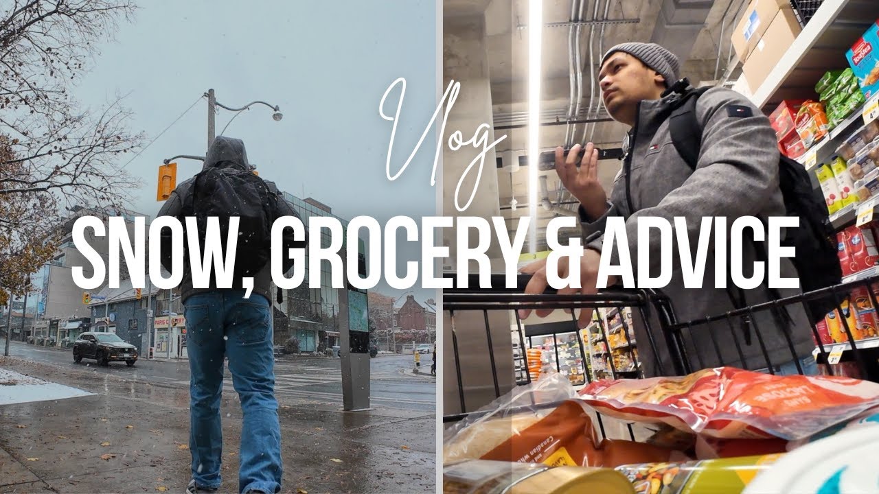 6 Things I wish I knew before moving to Canada | New Year, life in Canada, Grocery Haul