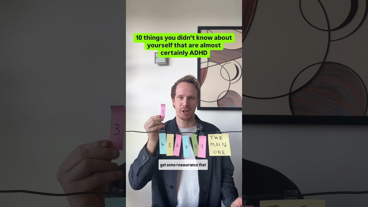 The ultimate ADHD test 🧠 #adhd