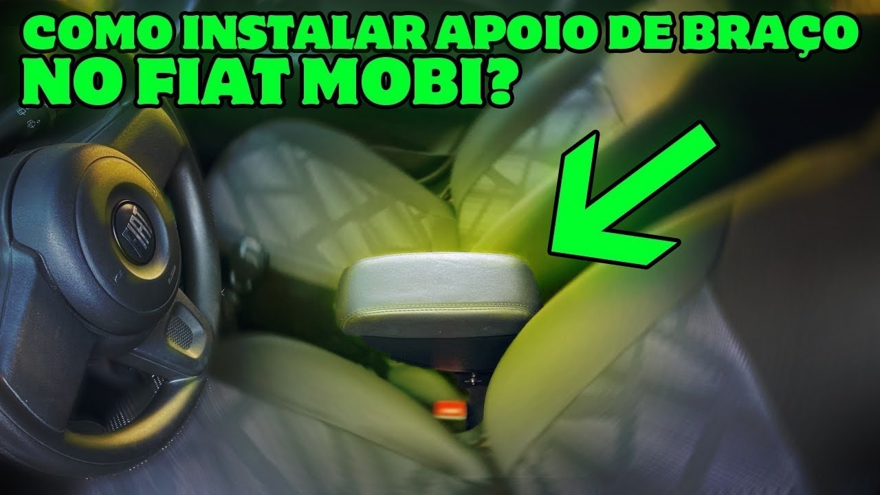 ✅ COMO INSTALAR APOIO DE BRAÇO NO FIAT MOBI