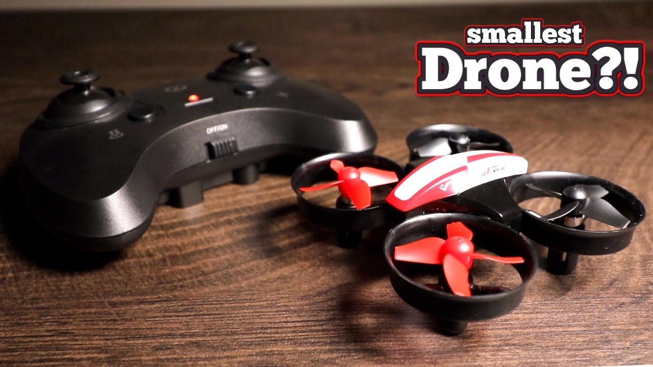 Smallest Drone?! Holy Stone Mini Drone for Kids! HS210 available on Amazon!  Unboxing & Let's Play!