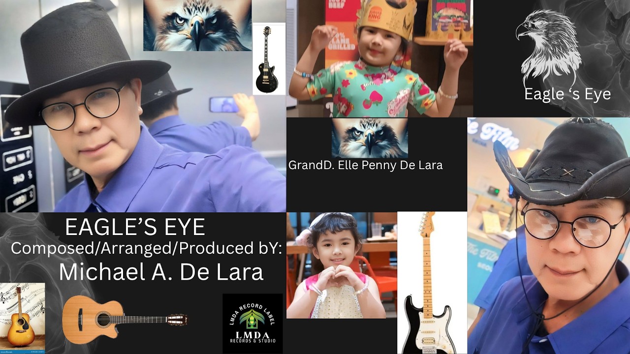 Michael A. De Lara-EAGLE'S EYE-Rock Song Genre-Official Video