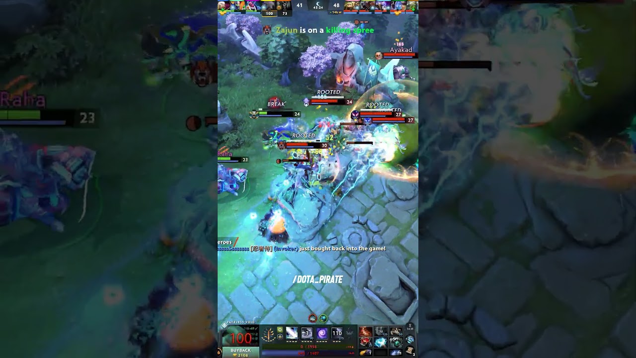 That's the comeback from Invoker 😎 #dota2 #дота2 #dota2highlights #dota2indonesia