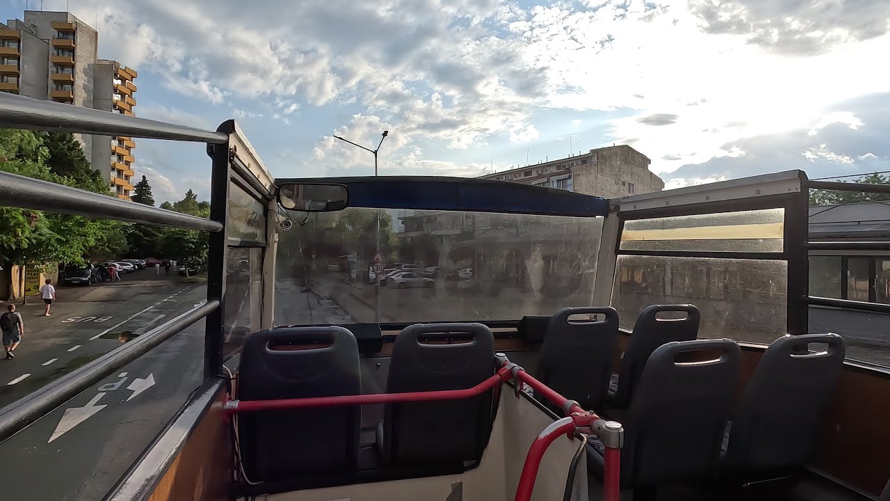 На автобусе от г.Несебр до с.Равда, Болгария / From Nessebar to Ravda by bus, Bulgaria