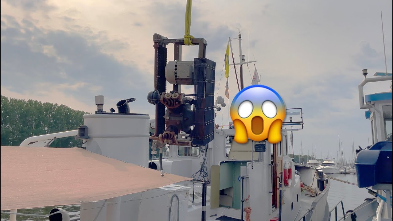 Saeftinghe op missie: het ophalen van een industriële compressor door de waterwegen van Nederland!