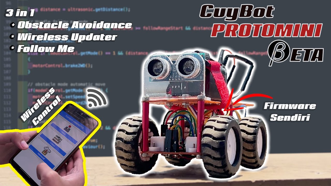 Prototype RC Smartcar Arduino ESP32 Project
