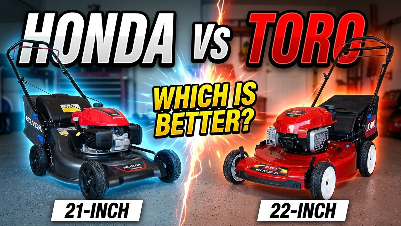Honda HRN 216 против газонокосилки Toro Recycler 22 Smartstow HRN216VKA #lowespartner #lowesfinds