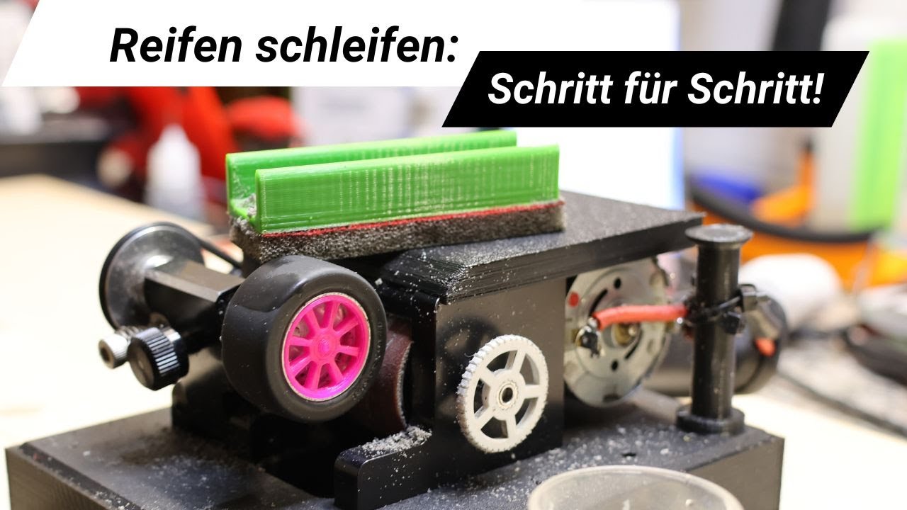 Reifen polieren/schleifen Schritt für Schritt erklärt