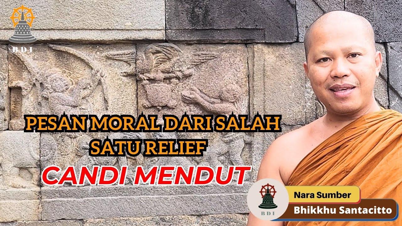 PESAN MORAL CANDI MENDUT I Kisah Jataka I Bhante Santacitto #buddhastory #buddhastory #buddha