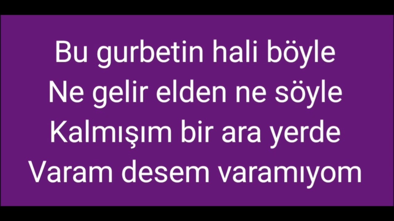 Gurbet Türküsü                                  MÜRŞİT HAS