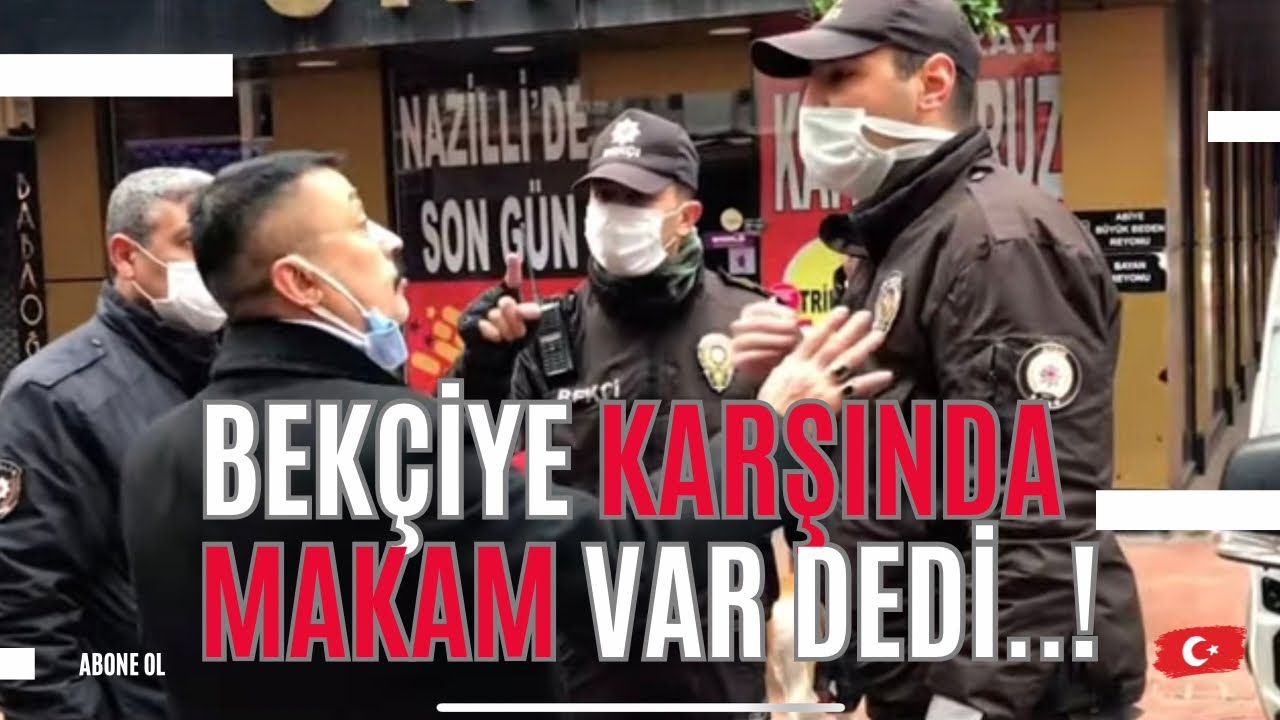 Bek&ccedil;iye &lsquo;Karşında Makam Var Artistlik Yapma&rsquo; Dedi