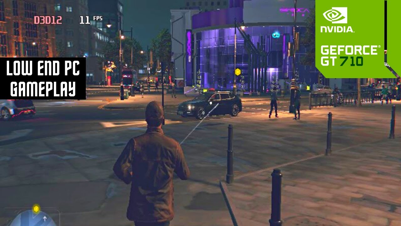 Watch Dogs: Legion | Ultimate Edition | Low End PC Gameplay | NVIDIA GT 710