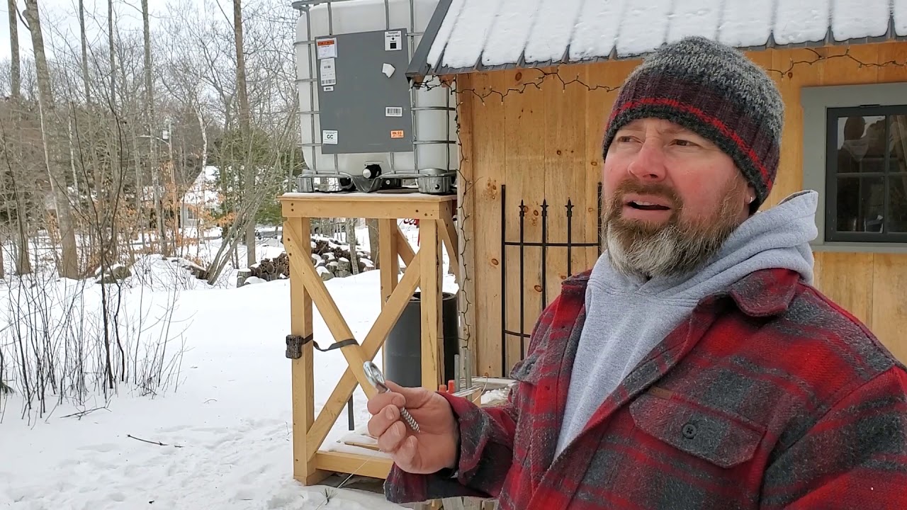 Maple Sap Transfer Line Install Part 1