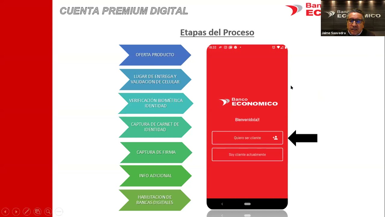 Cómo abrir una cuenta desde el celular – Webinar Banco Económico