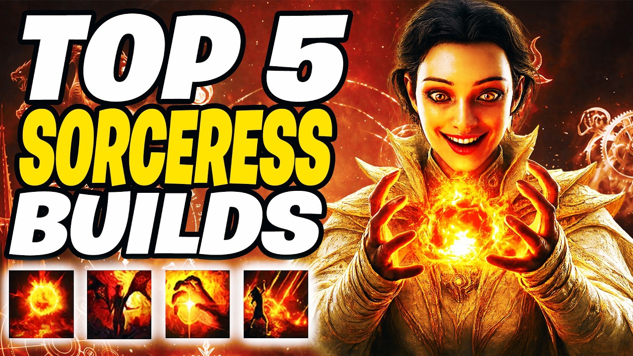 TOP 5 MOST OP SORCERESS BUILDS IN POE 2 0.5! POE 2 Sorceress Build 0.5 (NEW META)