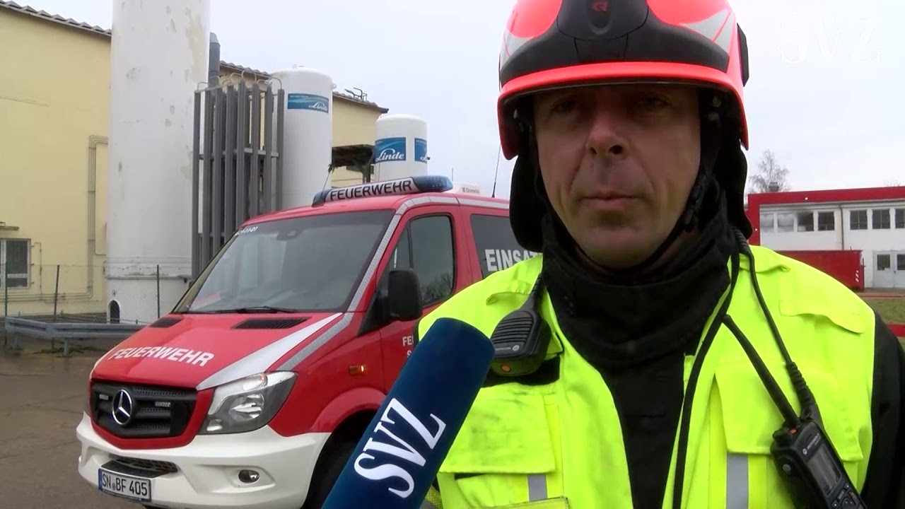 Schwerin: Brand einer Werkshalle in Wüstmark