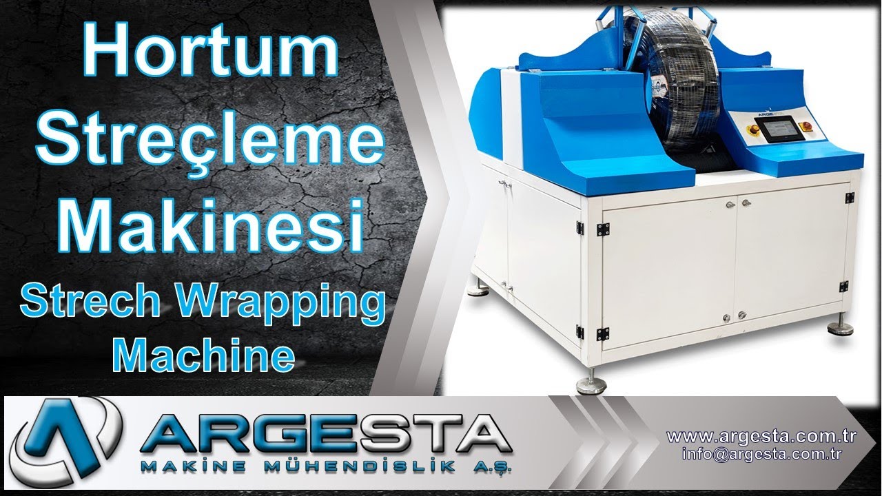 Hortum Streçleme Makinesi/ Strech Wrapping Machine