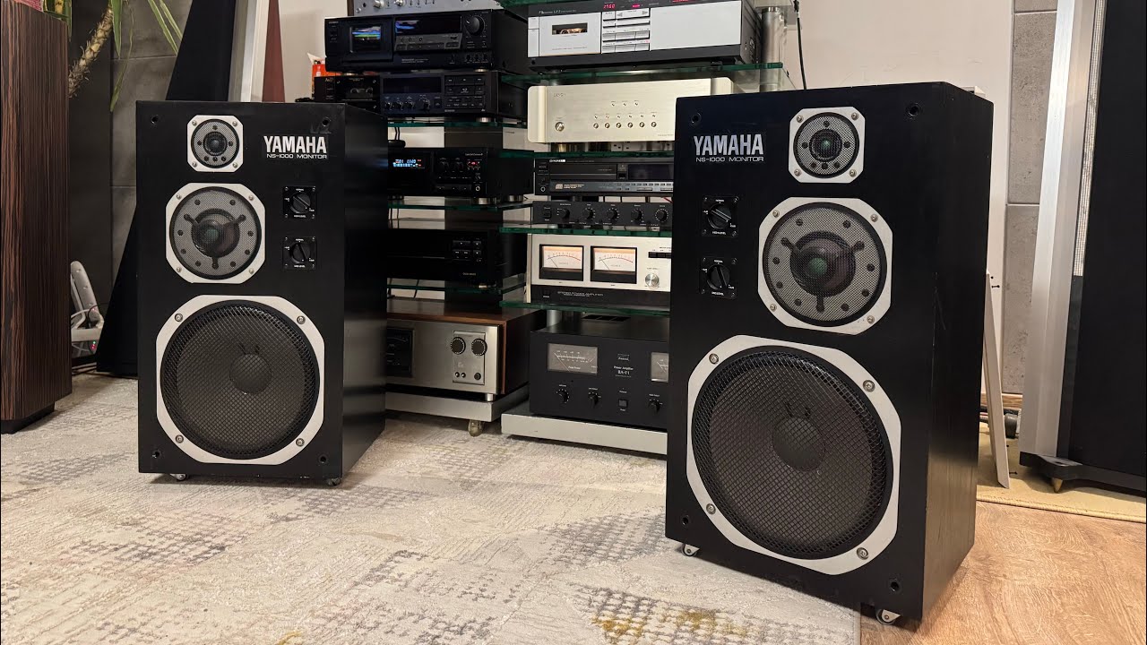 Yamaha NS 1000M, wybitne monitory odsłuchowe.
