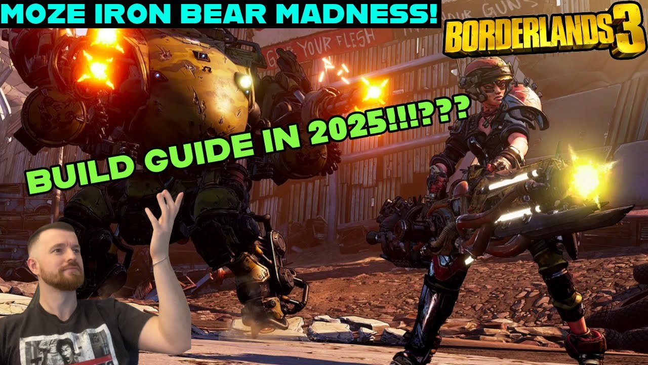 Iron Bear NEVER Ends! The Most BROKEN Moze Build in Borderlands 3!