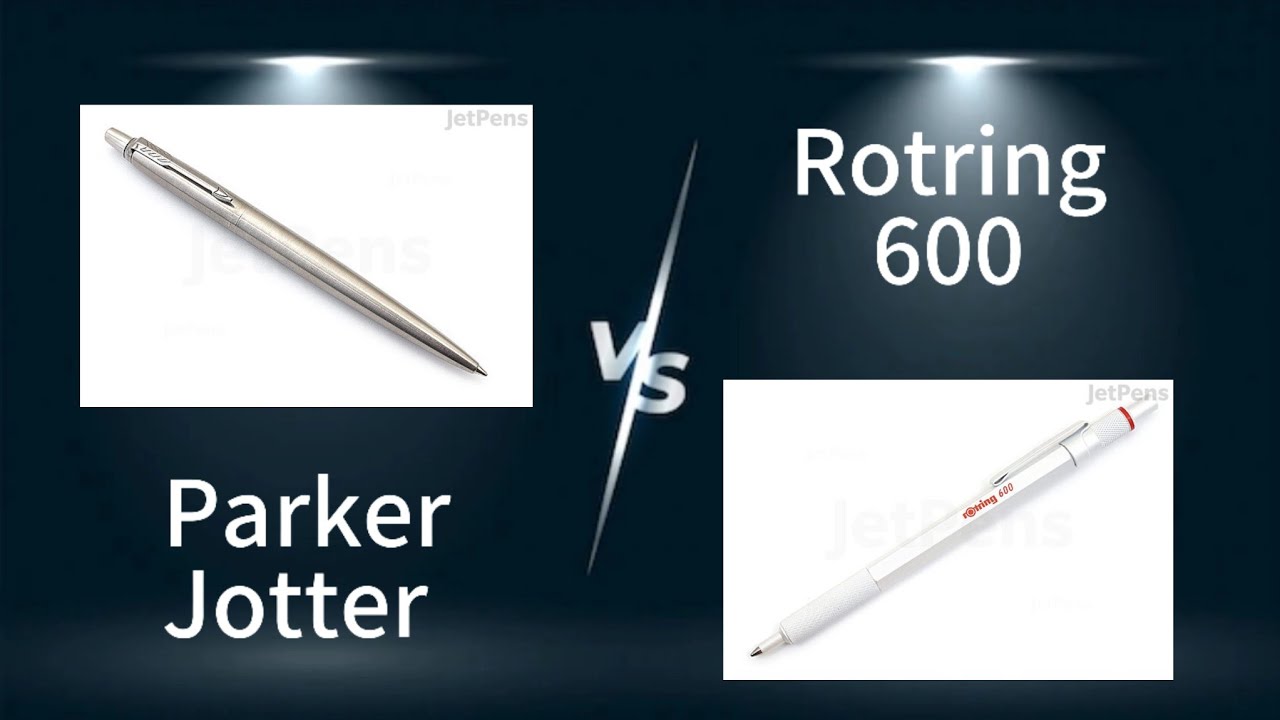 perfect pen episode 8 Parker jotter vs rotring 600