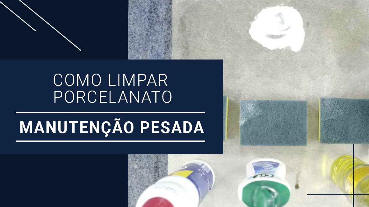 Série COMO LIMPAR PORCELANATO: Manutenção Geral Pesada | Portobello