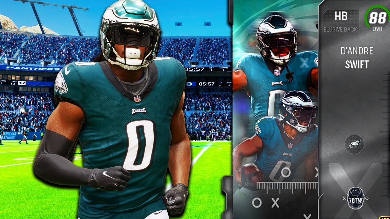 LTD D'Andre Swift is INSANE in Madden 24!