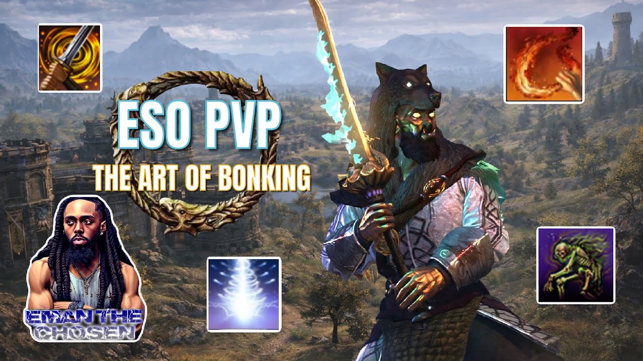 ESO PVP: THE ART OF BONKING!! #2 COMPETITIVE PVP 1VX/DUELING COMMENTARY PURE CLASS SPECIAL!